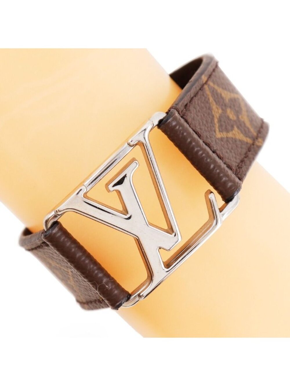 Louis Vuitton Bracelet Hockenheim Monogram Canvas Brown